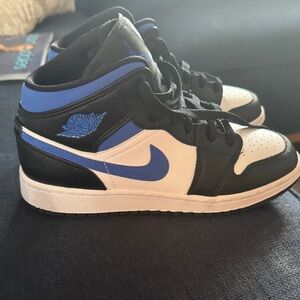 Jordan Kids Sneakers - Black, Blue, and White